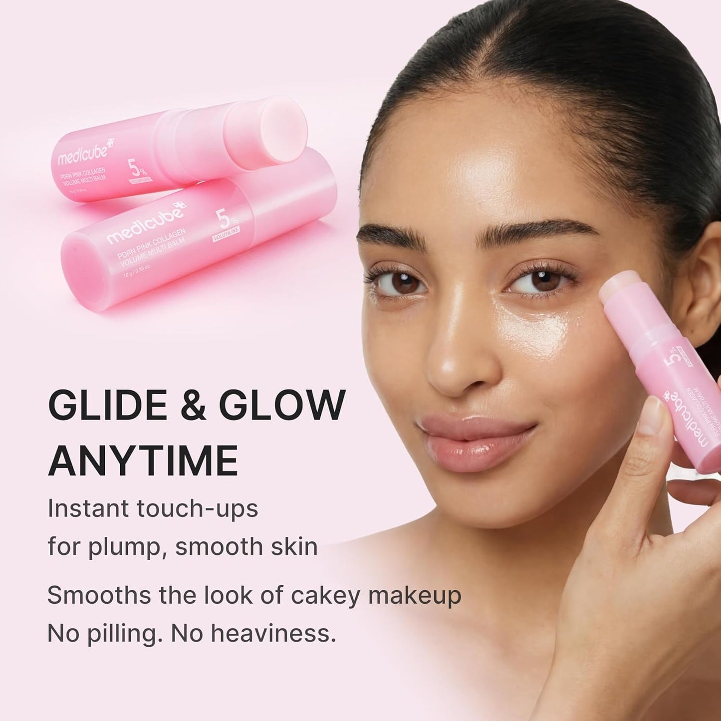 Medicube PDRN Pink Collagen Volume Multi Balm Stick.