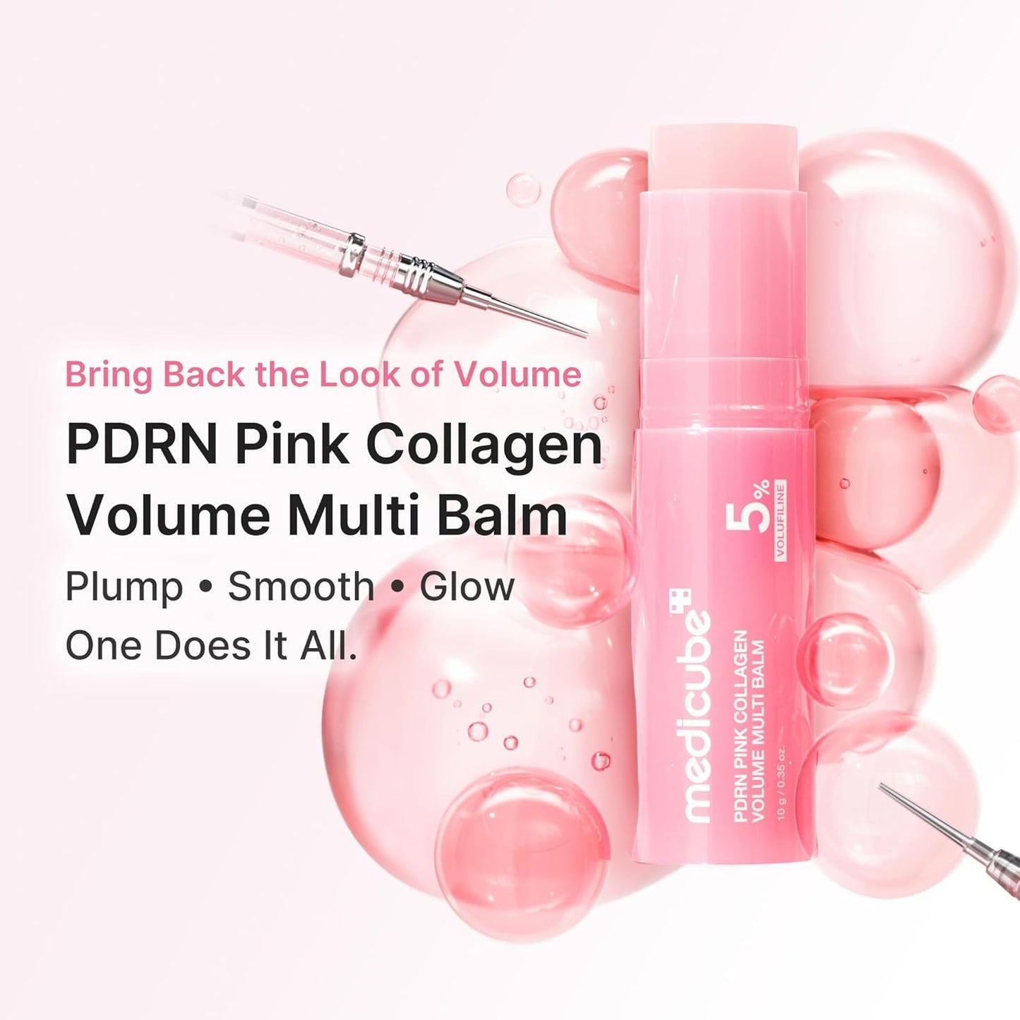 Medicube PDRN Pink Collagen Volume Multi Balm Stick.