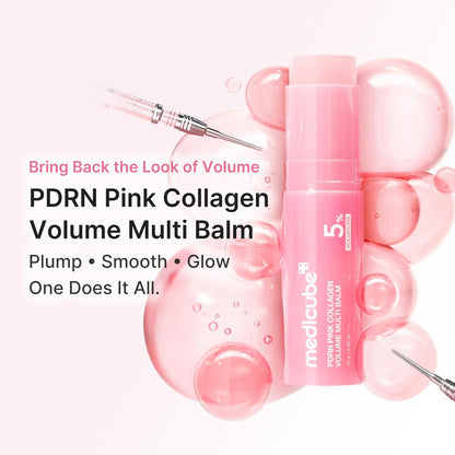 Medicube PDRN Pink Collagen Volume Multi Balm Stick.
